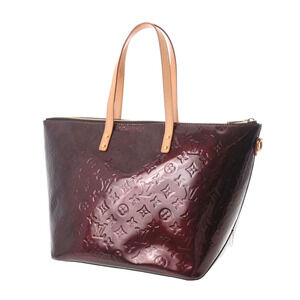 Louis Vuitton Monogram Tote Purple Bellevue Vernis Amarante Bag